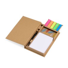 Bloco de Anotações e Caneta